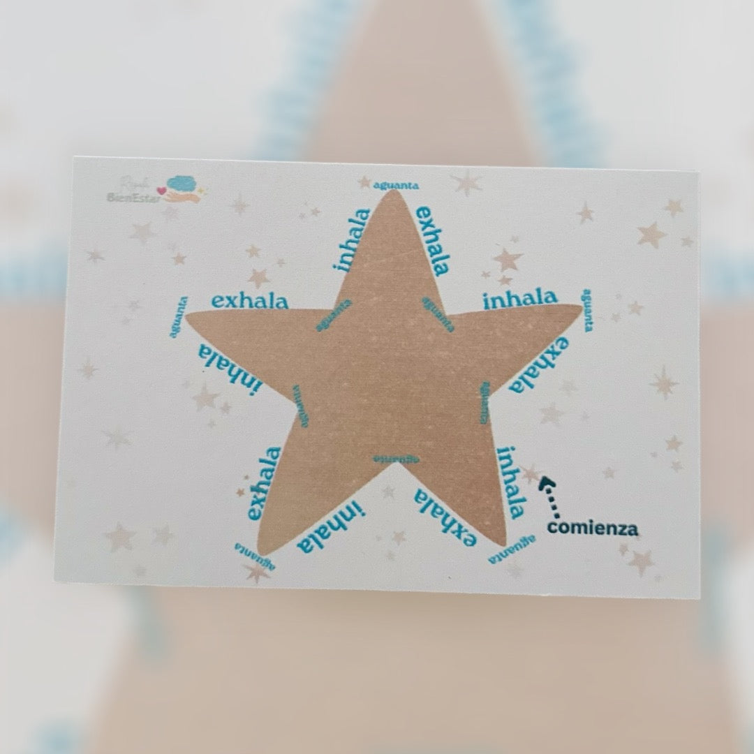 Ejercicio de respiración: Estrella