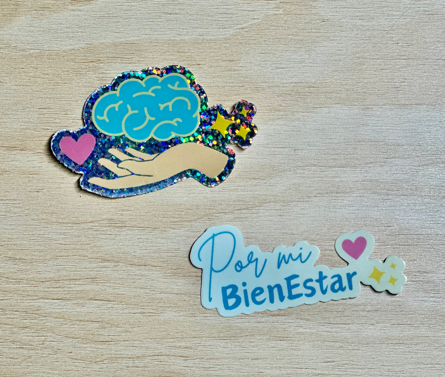Stickers BienEstar 3x3